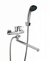 Смеситель для ванны с душем ПРОФСАН ПСМ-521-К017 ПЛЮС тип См-ВУОРНШлА