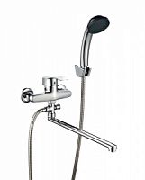 Смеситель для ванны с душем ПРОФСАН ПСМ-521-К023 ПЛЮС тип См-ВУОРНШлА