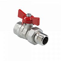 Кран шаровой СТАНДАРТ ГОСТ, с полусгоном 3/4", вн.-нар. (PN40)