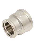 Муфта переходная DN50х40 (2"ВР х 1 1/2"ВР) латунь никель