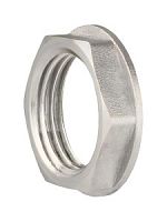 Контргайка DN32 (1 1/4") латунь никель