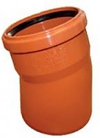 Отвод для наружной канализации Ostendorf KGB 110*15°