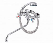 Смеситель для ванны с душем ПРОФСАН ПСМ-157-75 ЕВРО тип См-ВУДРНШлА