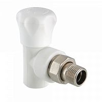 Клапан PPR для подключения радиатора угловой 20х1/2"