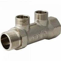Коллектор резьбовой  вн-нар 3/4",1/2"х2