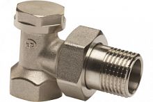 Запорный клапан для радиатора угловой 1/2"